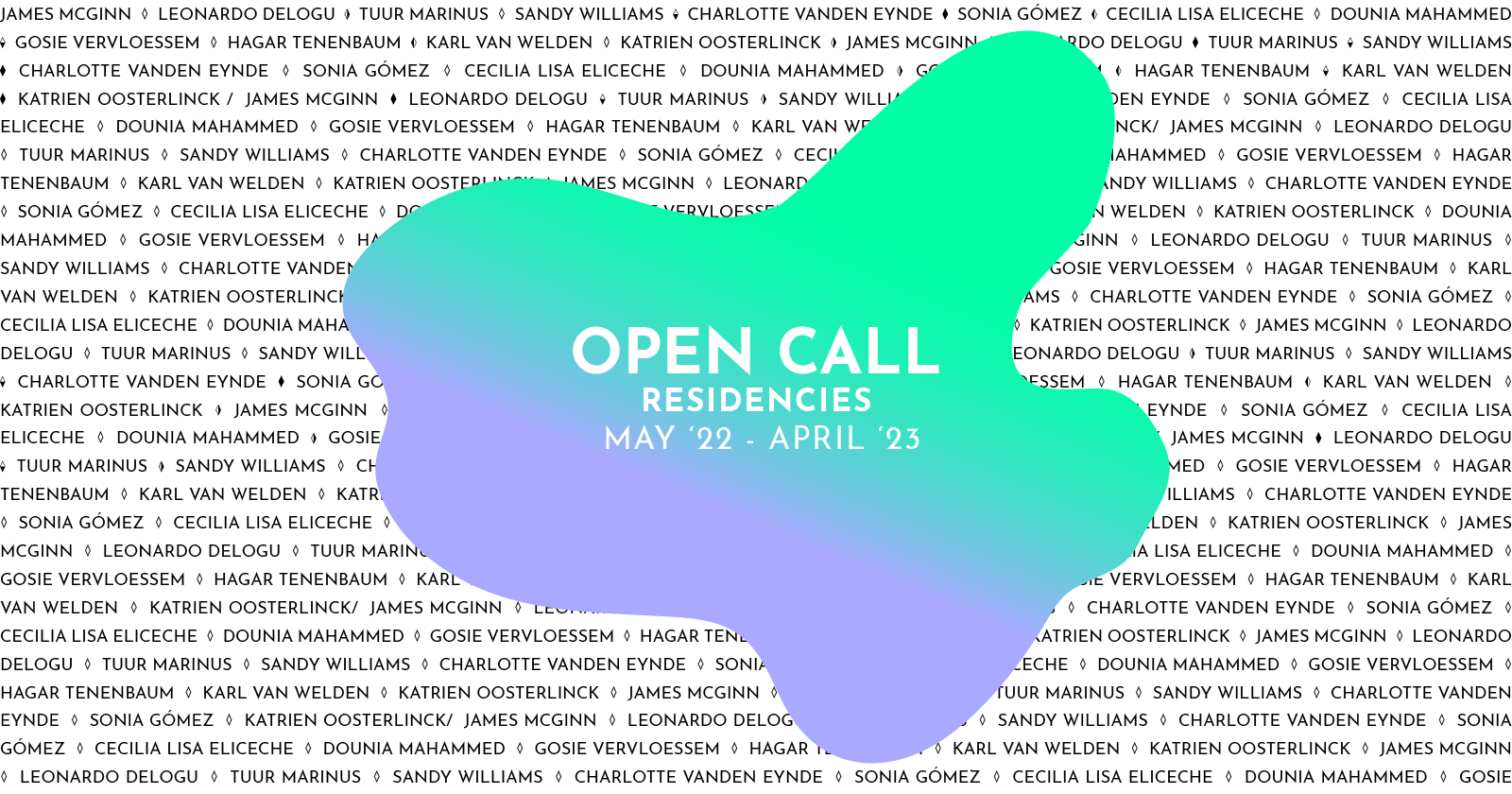 Open Call 2022-2023: Update